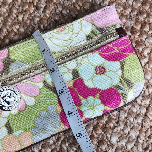 Spartina linen and leather wristlet - Picture 13 of 13